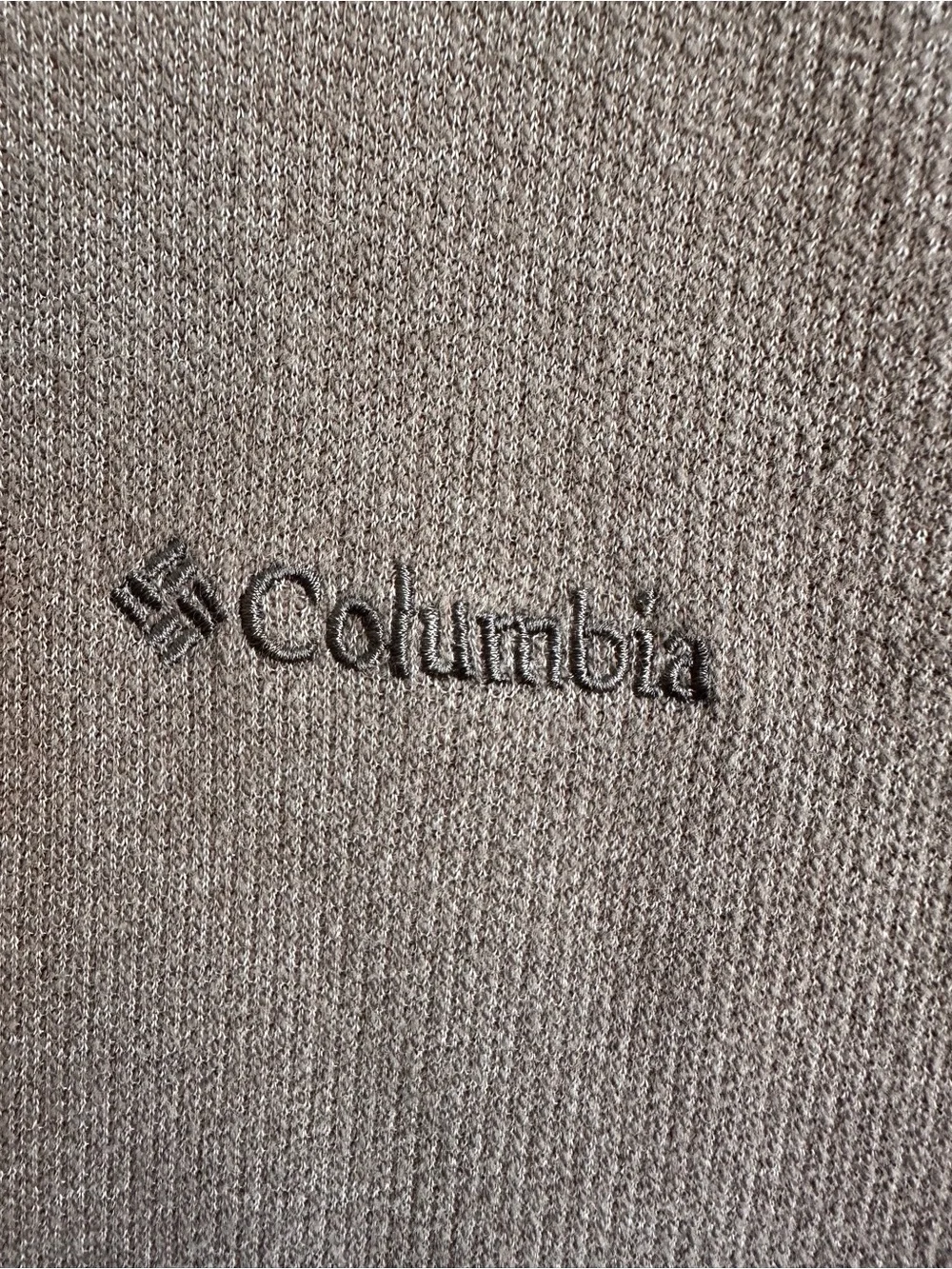 Columbia Men's Great Hart‎ Mountain 1/4 Zip Pullover Grey Taupe Size 2X EUC
